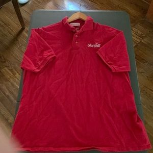 Coca-Cola red XL short sleeve shirt
